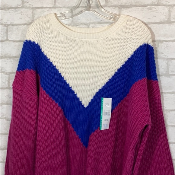 Time and tru multi-colored sweater size XXL - Picture 2 of 8